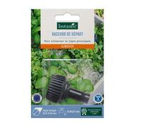 BOTANIC®-Raccord de départ - Branchement cannelé F - diamètre 20 x 27 mm pour tuyau diamètre 13/16 mm