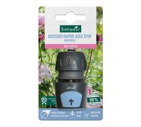 BOTANIC®-Raccord rapide avec stop universel botanic pour tuyaux diamètre 12,5 à 19 mm