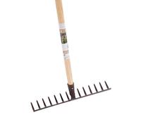 BOTANIC®-Râteau forgé marron à 14 dents botanic - 150 cm