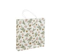 BOTANIC®-Sac cadeau pin coloris multicolore en papier - 35,5 x 35,5 x 15 cm