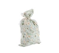 BOTANIC®-Sac semis coloris vert en coton - 50 x 80 cm
