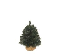 BOTANIC®-Sapin de Noël artificiel vert dans pot en jute Alpine - diamètre 36 x H 45 cm