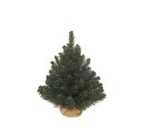 BOTANIC®-Sapin de Noël artificiel vert dans pot en jute Alpine - diamètre 51 x H 60 cm