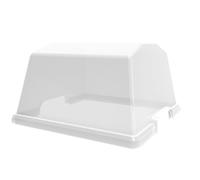 BOTANIC®-Serre pour carré haut VEG&TABLE aromatique « BOTANIC » coloris transparent en plastique - 37,6 x 37 x 21,6 cm