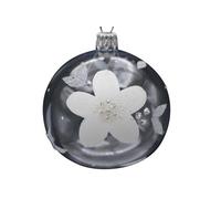 BOTANIC®-Suspension boule décorative Nordique coloris transparent en verre - diamètre 7 cm