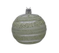 BOTANIC®-Suspension boule décorative Traditionel coloris vert en verre - diamètre 7 cm