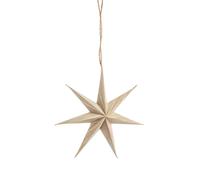 BOTANIC®-Suspension étoile coloris gris en papier