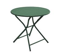 BOTANIC®-Table coloris vert en aluminium Max Proloisirs - 74 cm