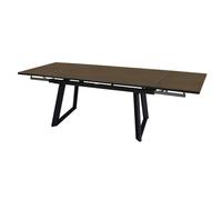 BOTANIC®-Table Malo avec 2 rallonges en aluminium - 180 x 230 x 280 x 100 cm