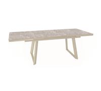 BOTANIC®-Table Malo avec rallonge automatique en aluminium - 180 x 240 x 100 cm