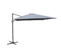 BOTANIC®-Toile pour parasol déporté coloris gris - 3 x 4 m