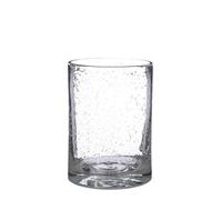 BOTANIC®-Vase cylindre en verre recyclé transparent Estelle - H 23 x diamètre 17 cm