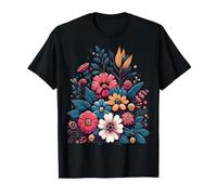 Botanical Bliss Bouquet de Fleurs Sauvages pour Amoureux de la Nature T-Shirt