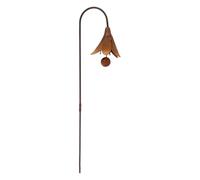 Botanical Metal Sculpture - Handcrafted Yard Embellishment, Weather-Resistant Floral Display, Sturdy Landscape Accent, Elegant Decorative Fixture | Exterior Home Decor, Ideal for Adding A Timeless