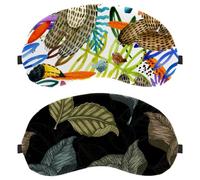 BotanicalBig Leaves Motif Noir