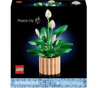 LEGO Botanicals Les Fleurs de Lune - Set de Plante Artificielle en Pot pour Adulte - Fausses Fleurs Blanches & Boutons - Décoration de Chambre ou Salon - Idée de Cadeau DIY pour Femme 11504
