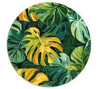 Botanik 1000 Pièces Puzzle Rond IllustRatteion Adultes Et Enfants InspiRatteions Voyage Réduction du Stress 1000pcs (67.5x67.5cm)