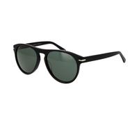 Botaniq BIS-7019 Lunettes De Soleil Designer Unisexe Aviateur Noir Vert 55mm