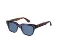 BOTANIQ Gafas cuadradas de acetato azul para hombre, opcionales con nivel de visión (modelo BIS-7047-105)