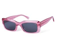 BOTANIQ Gafas cuadradas de acetato rosa para mujer, opcional con nivel de visión (modelo BIS-7002-172)