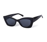 BOTANIQ Gafas de acetato Butterfly en negro para mujer, opcionales con nivel de visión (modelo BIS-7006-104)