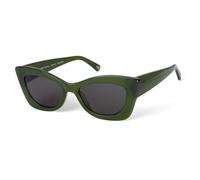 BOTANIQ Gafas de acetato de mariposa verde para mujer, opcionales con nivel de visión (modelo BIS-7006-154)