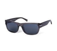 BOTANIQ Gafas rectangulares de acetato gris para hombre, opcionales (modelo BIS-7018-108)