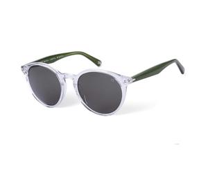 BOTANIQ Gafas redondas de acetato en cristal para mujer, opcional con nivel de visión (modelo BIS-7007-113)