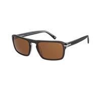 BOTANIQ Lunettes rectangulaires en acétate noir pour homme avec niveau de vision (modèle BIS-7037-104)
