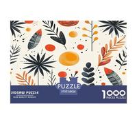 botanique 1000 Pièces Puzzle pour Enfants À Partir De 14 Ans, Parfait pour Les Amateurs De Puzzles, Cadeau d'anniversaire, Jeu Éduchatif, Qualité Premium 38x26cm/1000pcs