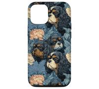 Botanique Vintage Cavalier King Charles Coque pour iPhone 12/12 Pro