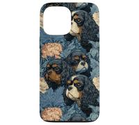Botanique Vintage Cavalier King Charles Coque pour iPhone 13 Pro Max