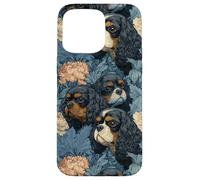 Botanique Vintage Cavalier King Charles Coque pour iPhone 15 Pro Max