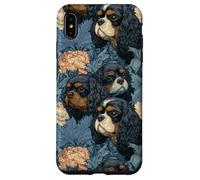 Botanique Vintage Cavalier King Charles Coque pour iPhone XS Max