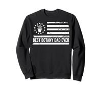 Botaniste botaniste Professeur de Sciences Drapeau américain Patriotique Sweatshirt