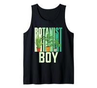 Botaniste Garçon Plantes Botaniques Fleurs Botanistes Botaniste Débardeur