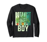 Botaniste Garçon Plantes Botaniques Fleurs Botanistes Botaniste Manche Longue