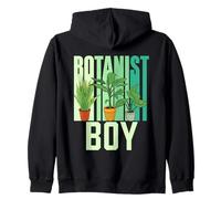 Botaniste Garçon Plantes Botaniques Fleurs Botanistes Botaniste Sweat à Capuche