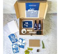 Botanopia Kit Cyanotype Kit Cyanotype DIY Impression Bleue Botanique avec des Solutions Sensibles à la Lumière, Papier, Brosse et Instructions I Processus d’Impression Photographique