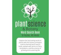 Botany and Plant Science - Word Search Book: Gift for Vacations, Fun, and Free Time