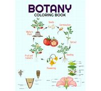 Botany Coloring Book: Detailed Plant Anatomy Coloring pages for Biology & Botany Students