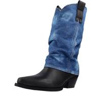 Botas Mujer Modèle Chaussure Metisse Modèle Dx564 - Coleur Bleu 36