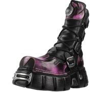 Botas Mujer Modèle Chaussure New Rock Modèle M591 C1 - Coleur Noir 36