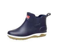 BOTCAM Bottes de pluie courtes en caoutchouc pour femme - Imperméables et antidérapantes - Chaussures de jardin - Chaussures de pluie - Bottes de pluie courtes - Taille 39-44, Z15, 44 EU