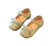 BOTCAM Mary Jane Chaussures basses pour fille - Ballerines plates - Chaussures de princesse - Chaussures de mariage classiques - Chaussures de fête - Uniforme - Chaussures élégantes - Semelle souple