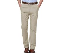 BOTCAM Pantalon pour homme - Pantalon décontracté en coton - Pantalon de loisirs - Pantalon respirant - Pantalon stretch noir pour homme, beige, XXL
