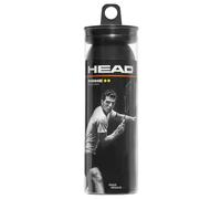 Head Tube 3 balles de squash Noir