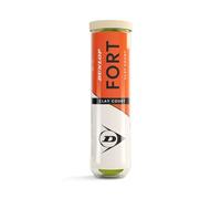 Dunlop Sport Balle de tennis Fort Clay Court – Le professionnel sur terre battue – 4 balles