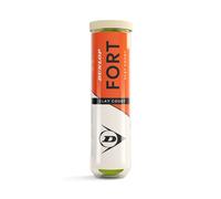 Dunlop Sport Balle de tennis Fort Clay Court – Le professionnel sur terre battue – 4 balles