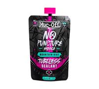 Muc-Off Anti-crevaison Tubeless No Puncture Hassle – 140 ml, colorant UV, bouche trous jusqu'à 6 mm